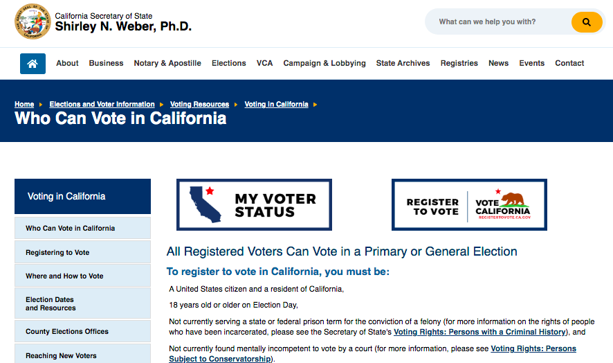 Fact Check: California Does NOT Allow Non-Citizens To Vote In ...